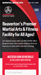 Mobile Screenshot of beavertontkd.com